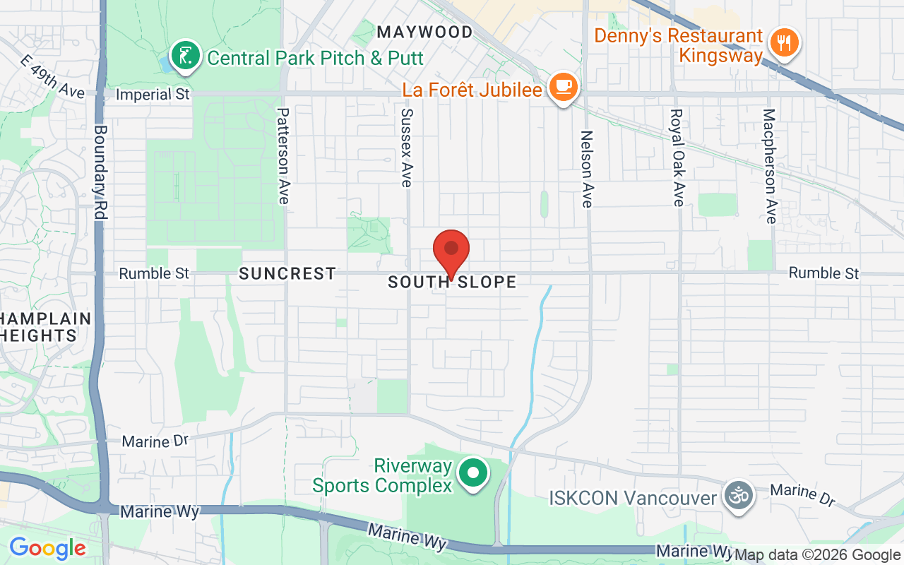 Map of South Slope