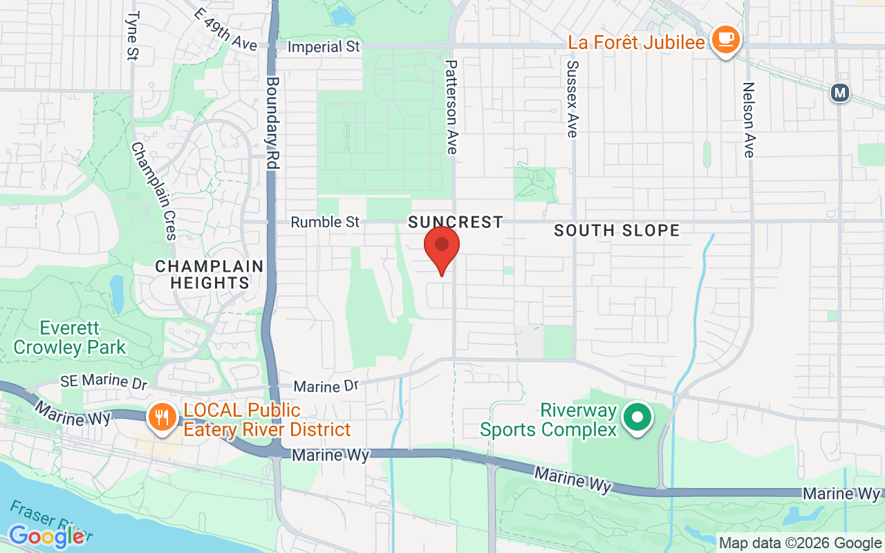 Map of Suncrest