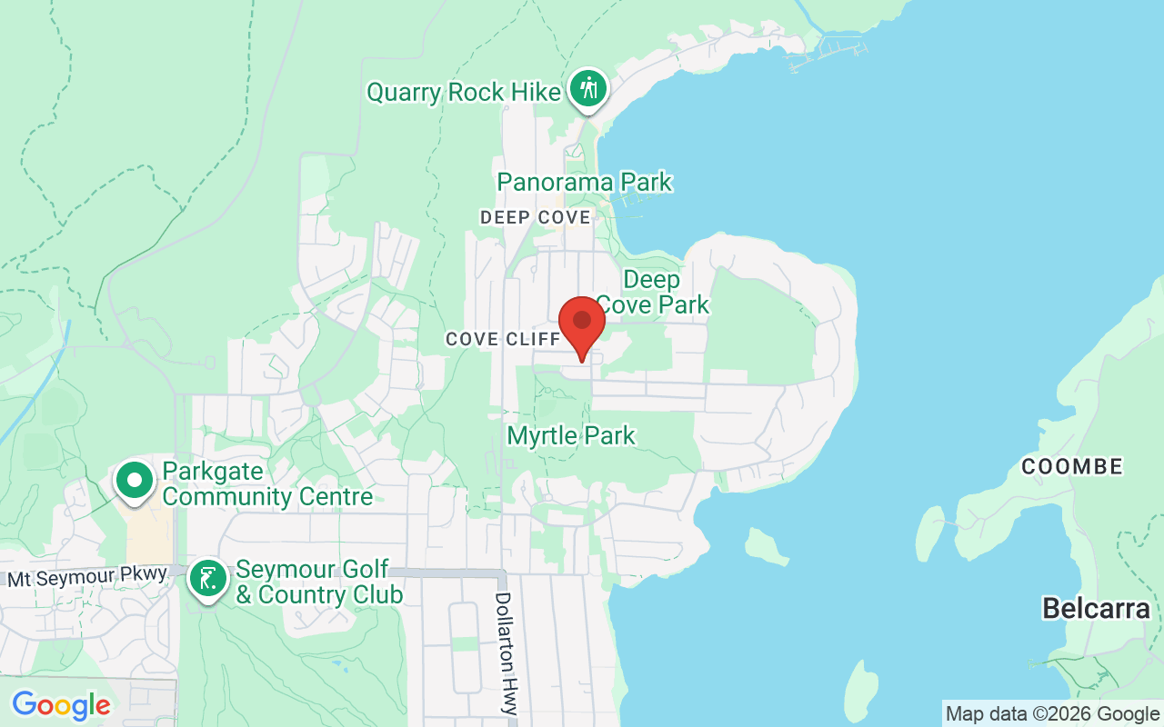 Map of Deep Cove
