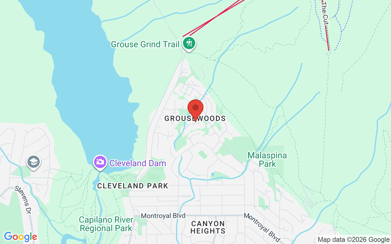 Map of Grouse Woods