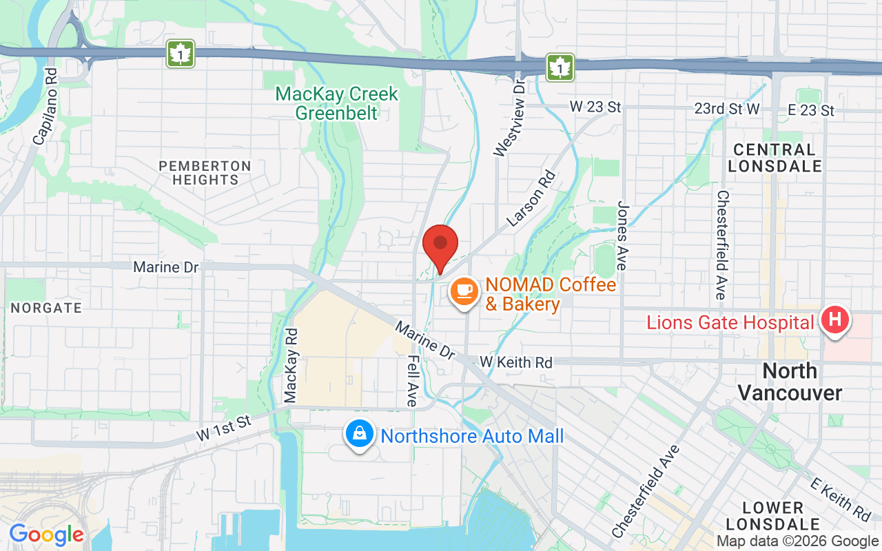 Map of Mosquito Creek