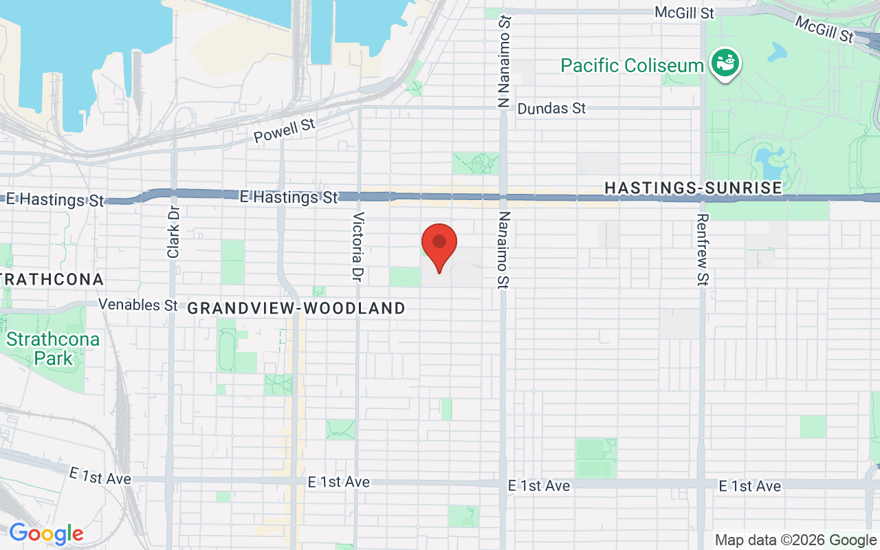 Map of Hastings - Sunrise