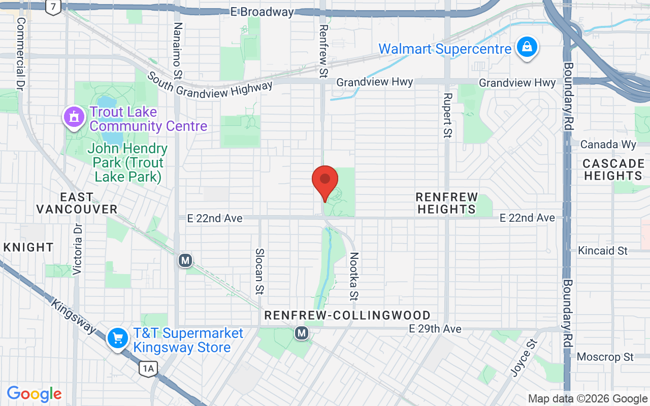 Map of Renfrew Heights
