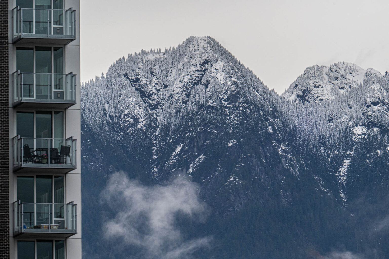First Snowfall on the North Shore