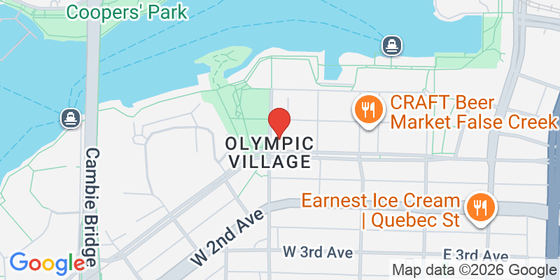 Map of Brook at the Village on False Creek - 181 West 1st