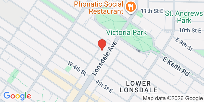Map of Lonsdale Apartments