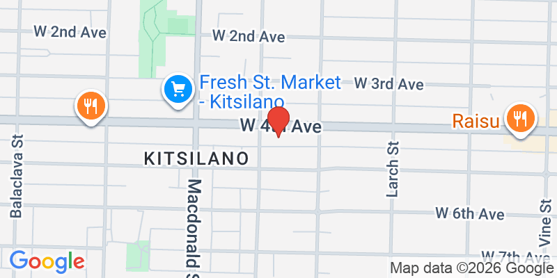 Map of Star of Kitsilano