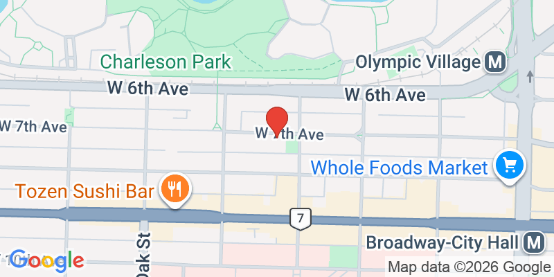 Map of 834 W 7th