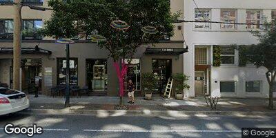 Street view of Murchies Building
