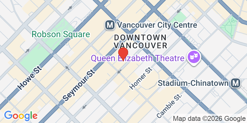 Map of Telus Garden Residences