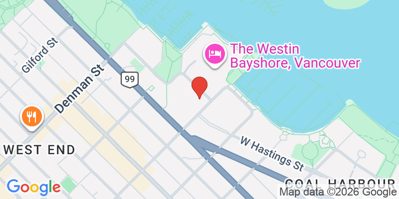 Map of 1616 Bayshore Drive