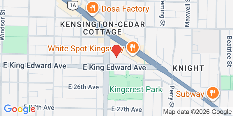 Map of King Edward Village