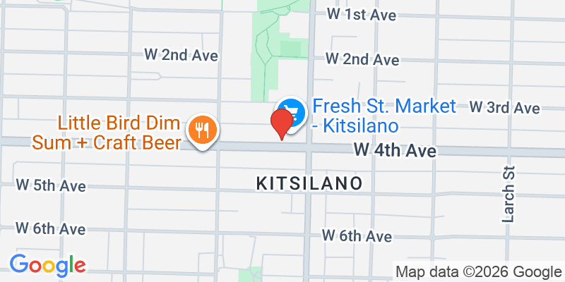 Map of Kitsilano Block