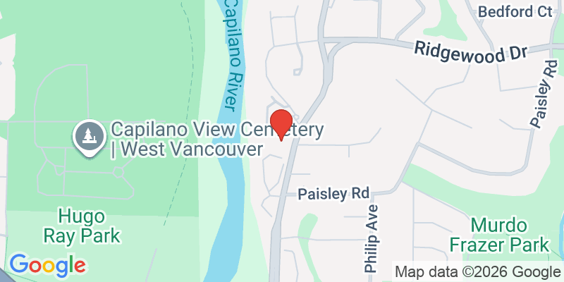 Map of Capilano Ridge