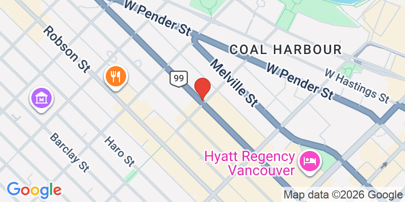 Map of Residences On Georgia East Tower