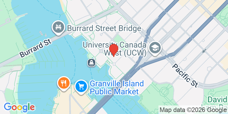Map of 888 Beach - 1501 Howe