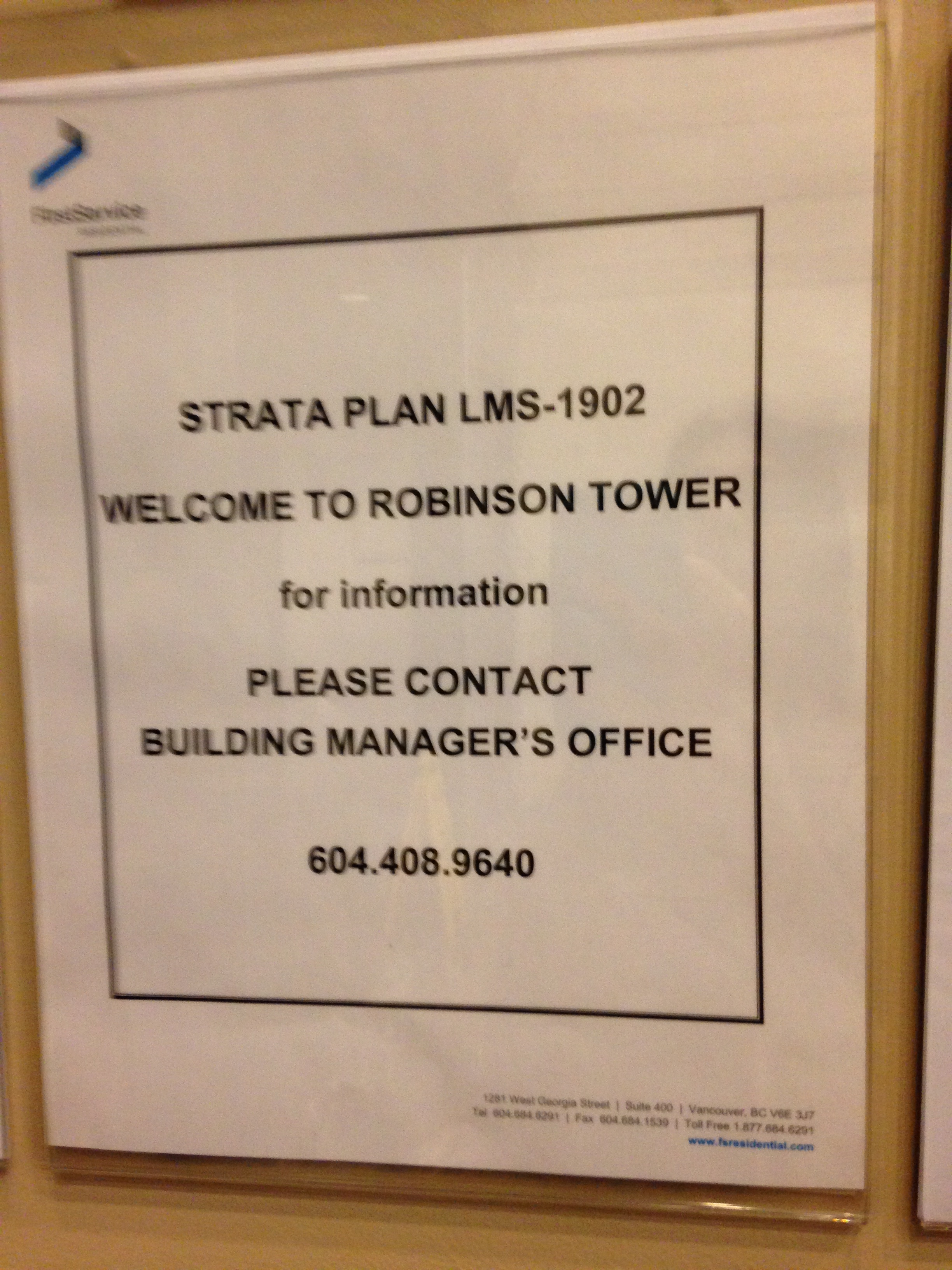 Robinson Tower - Amenity Photo 2 of 5