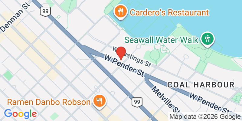 Map of West Pender Place 1409