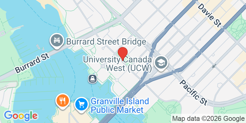 Map of 888 Beach -888 Beach Avenue