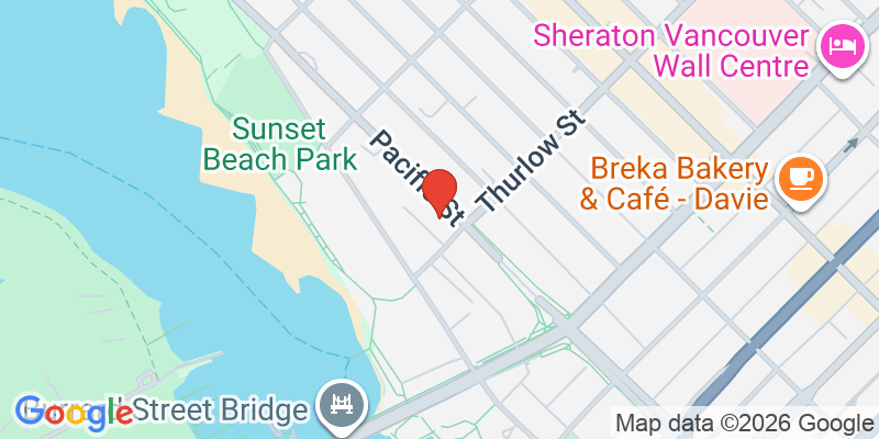 Map of 1106 Pacific