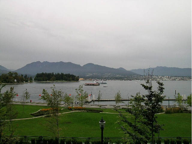 Bright living room with stunning city view and waterfront access. - 1604 - 1233 West Cordova Street, Vancouver Downtown