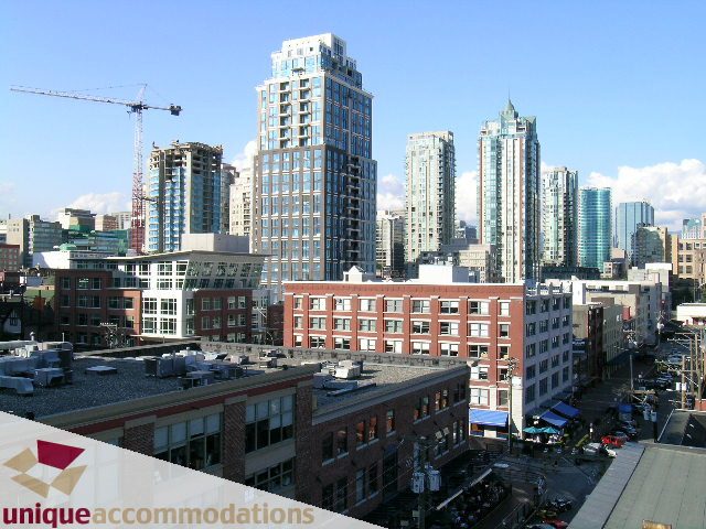 Furnished 2-bedroom condo with stunning city view and modern furnishings. - PH3  603 - 1155 Mainland, Vancouver Downtown