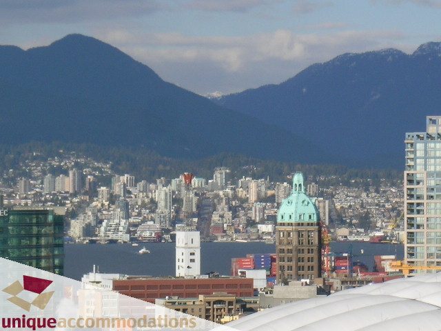 Furnished 1-bedroom + den with city view and marina access. - 3101 - 1033 Marinaside Crescent, Vancouver Downtown