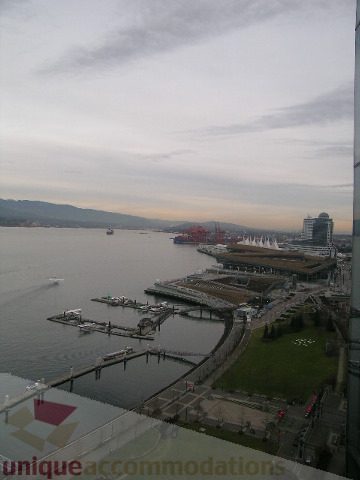 Furnished 2-bedroom + den with stunning city view and waterfront access. - 2101 - 1281 West Cordova Street, Vancouver Downtown