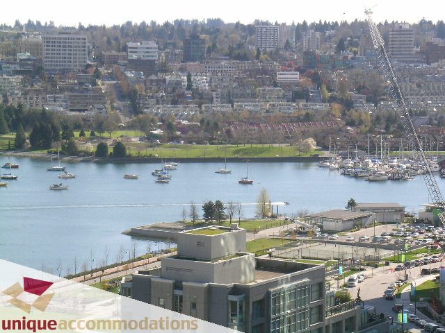 Furnished 1-bedroom loft with stunning city view and waterfront access. - 2001 - 1238 Richards Street, Vancouver Downtown