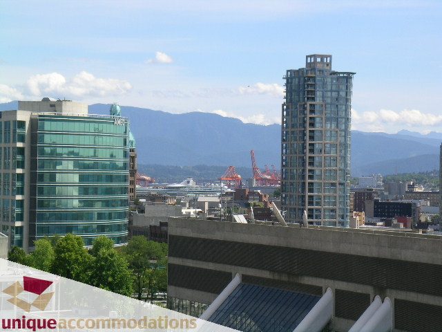 Spacious 2-bedroom condo with stunning city view and modern furnishings. - 1302 - 819 Hamilton Street, Vancouver Downtown