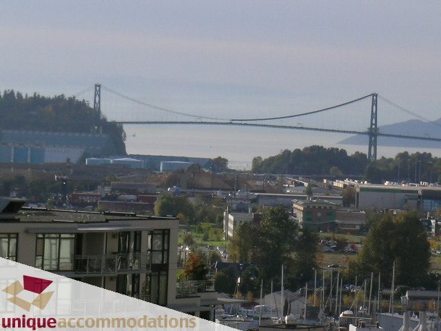 Furnished 2-bedroom condo with stunning city view and marina. - PH1 - 125 West 2nd Street, North Vancouver