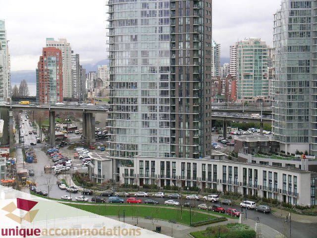 Furnished 2-bedroom condo with stunning city view and modern amenities. - 1805 - 428 Beach Crescent, Vancouver Downtown