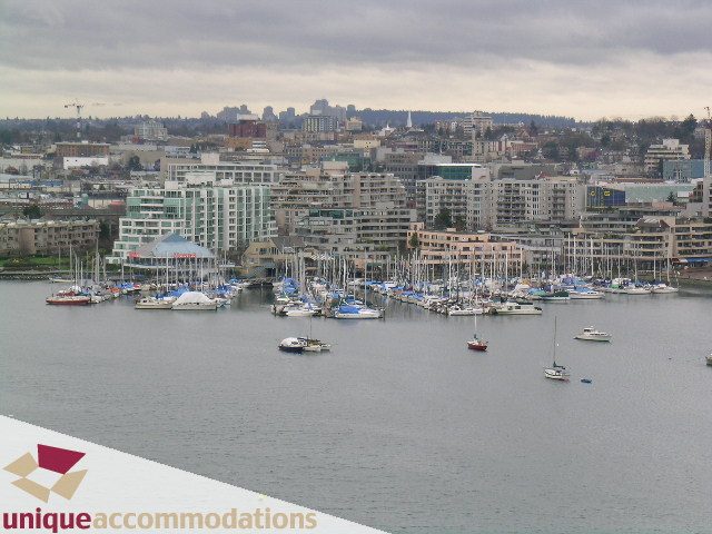 Furnished 2-bedroom condo with stunning city view and marina access. - 1805 - 428 Beach Crescent, Vancouver Downtown