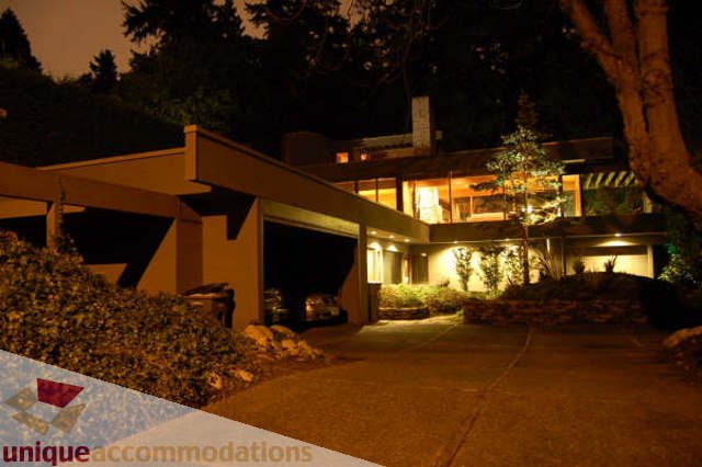 Furnished 3-bedroom + den house with modern lighting and outdoor landscaping. - 6290 Collingwood Street, Vancouver West Side