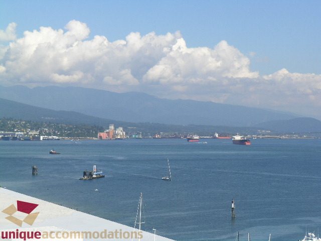 Furnished 2-bedroom + den with stunning city view and waterfront access. - 1603-1650 Bayshore Drive, Vancouver Downtown