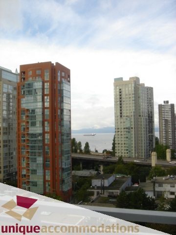 Furnished 2-bedroom condo with stunning city views and modern furnishings. - 1101 -1455 Howe Street, Vancouver Downtown