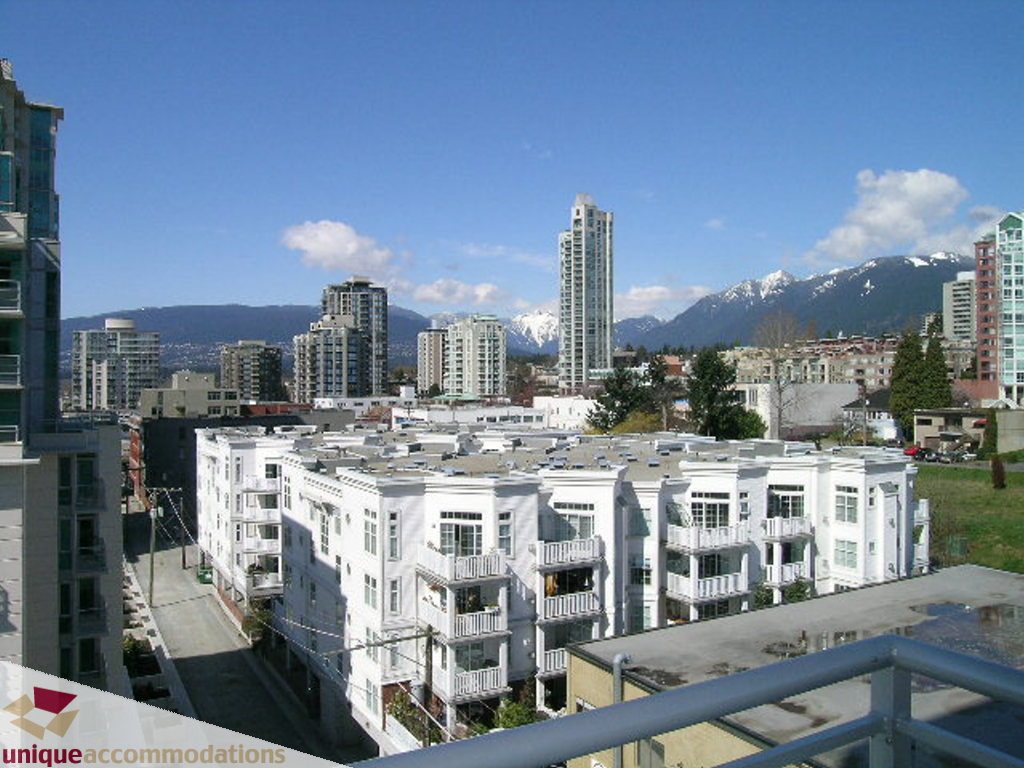 Spacious 2-bedroom condo with stunning city and mountain views. - 1108 - 188 East Esplanade Ave, North Vancouver