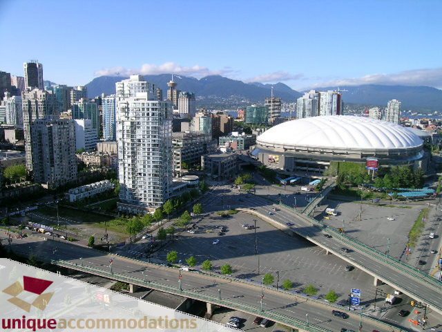 Bright penthouse with stunning city view and modern furnishings. - PH2 - 869 Beatty Street, Vancouver Downtown