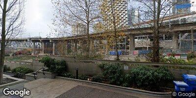 Street view of 1607 - 455 Beach Crescent
