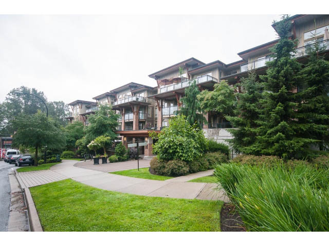 Furnished 2-bedroom condo with large balconies and lush greenery. - 418 - 1633 Mackay Avenue, North Vancouver