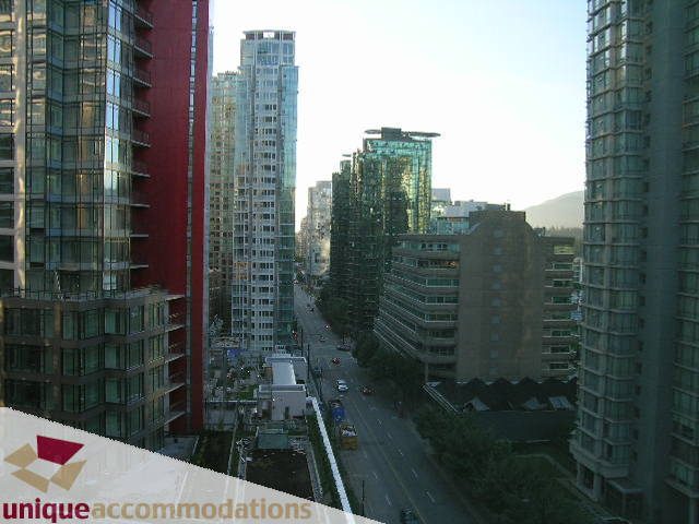 Furnished 2-bedroom + den with stunning city view. - 1101 - 1188 West Pender, Vancouver Downtown
