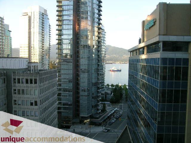 Furnished 2-bedroom + den with stunning city view and modern decor. - 1101 - 1188 West Pender, Vancouver Downtown