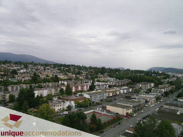 Bright penthouse with stunning city view and modern furnishings. - 2301 - 188 E Esplanade, North Vancouver