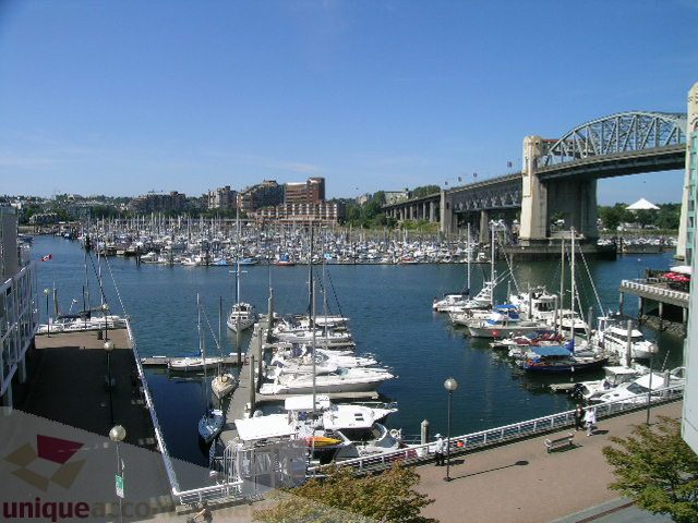Furnished 2-bedroom condo with stunning city view and waterfront access. - 310 - 990 Beach, Vancouver Downtown
