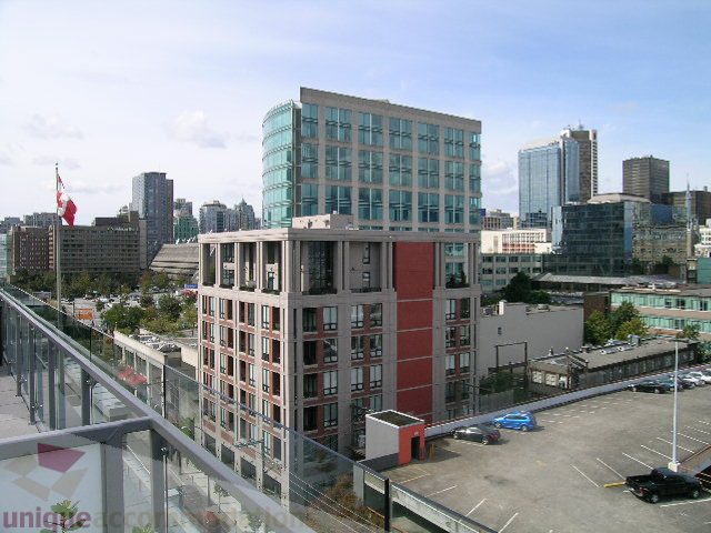 Furnished 1-bedroom condo with city view and modern design. - 902 - 528 Beatty Street, Vancouver Downtown