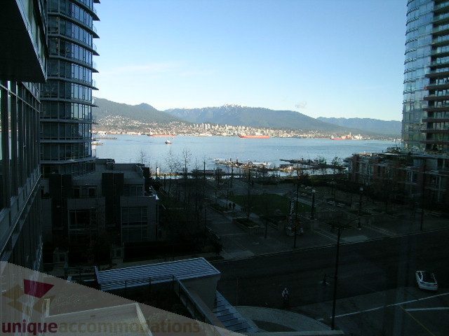 Furnished 2-bedroom condo with stunning city view and modern furnishings. - 604 - 1205 West Hastings Street, Vancouver Downtown