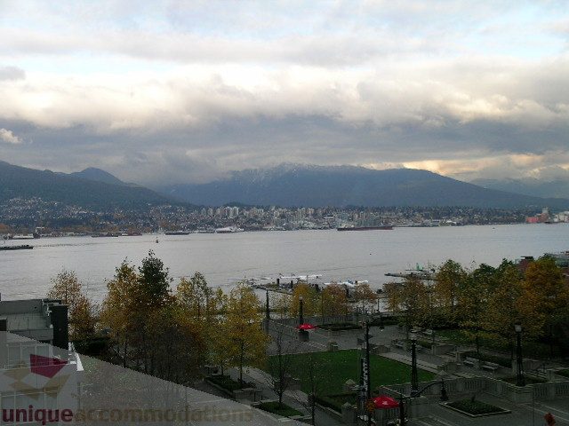 Furnished 2-bedroom condo with stunning city and mountain views. - 604 - 1205 West Hastings Street, Vancouver Downtown