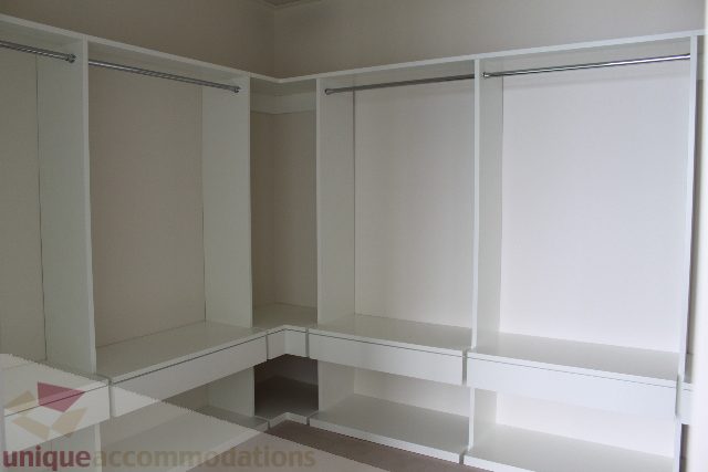 Furnished 2-bedroom condo with built-in shelving and storage. - 6002 - 1128 West Georgia, Vancouver Downtown