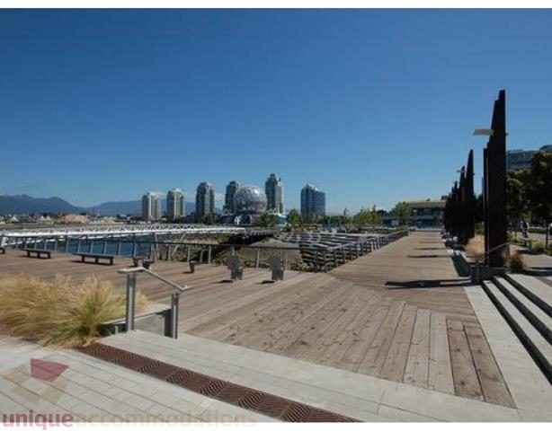 Spacious 1-bedroom condo with stunning city view and modern furnishings. - 504 - 123 West 1st Avenue, Vancouver West Side