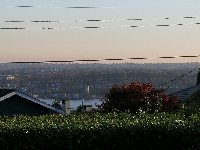 Spacious living room with city view and lush greenery. - 875 Whitchurch Street, North Vancouver